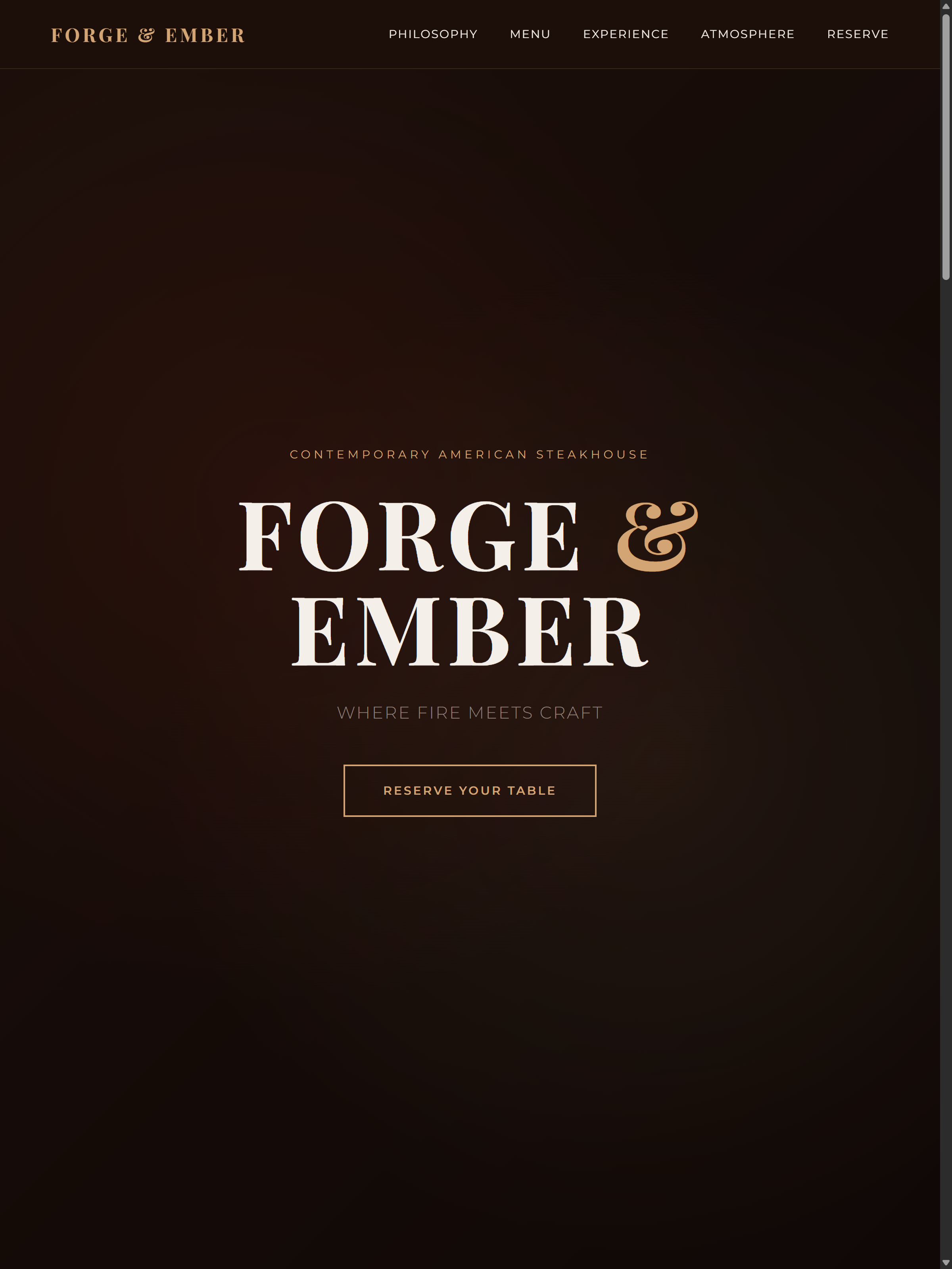 Forge & Ember - American Steakhouse