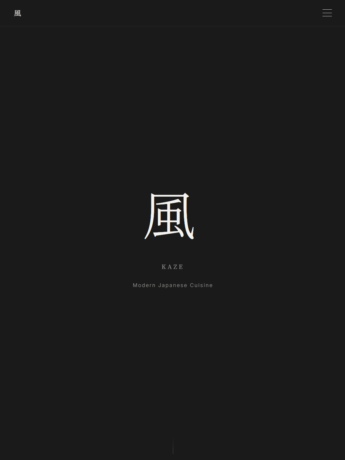 Kaze 風 - Modern Japanese Cuisine